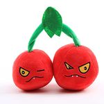 uiuoutoy Plants Plush Toys Game Double Cherries Fruit Plushies Soft Stuffed Doll Children Gift 20cm