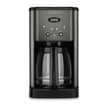 Cuisinart DCC-1200BKS Brew Central Coffee Maker, Plastic, Black Stainless Steel