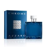 Chrome Azzaro Eau de Toilette Spray for Men 50 ml