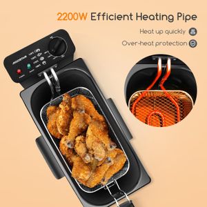 Aigostar 3L Deep Fat Fryer – Stainless Steel Electric Cooker