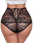 Avidlove lace Underwear Plus Size Boyshort High Waist Strappy Ladies Panty Sexy Lingerie lace Briefs