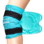 General Medi Cold & Hot Packs, Reusable Warm or Ice Packs for Knee Pain Relief – Hot & Cold Compress for Swelling, Surgery, Sprains, Muscle Pain, Bruises, Injuries