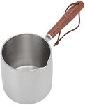 450ML Stainless Steel Butter Warmer Pot, for Heating Milk, Making Syrup, Melting Butter, Cheese, Caramel and Chocolate