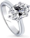 BERRICLE Sterling Silver Solitaire 