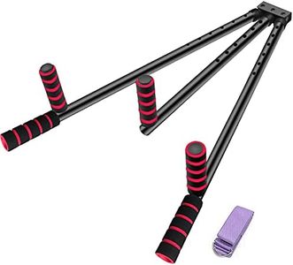 FIGROL Leg Stretcher Leg Split Stretching Machine Stretching Equipment Flexibility for Ballet, Yoga,Dance, MMA, Taekwondo & Gymnastics(Black)