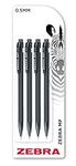 Zebra Pen MP Mechanical Pencil, 0.5mm, Pack of 4