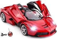 WireScorts Remote Controlled Racing Car for Kids, Super Racing Sports for Kids, High Speed Toy Vehicle for Kids, Motor Rc Chargeable Cars for Kids - Red