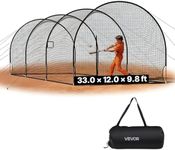 VEVOR Baseball Batting Cage, 33.0 x