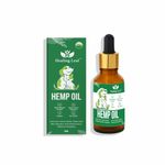 Healing Leaf Hemp Seed Oil Dogs Cats Anxiety Pain Relief Stress Calming, 90ml - Anti Inflammatory Pet Joints Massage Oil - Skin, Coat Health Care