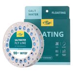 SF Saltwater Fly Line with Welded Loop Weight Forward Floating Line Braided Multifilament Core Light Blue Resistant Corrosion for Saltwater 90FT WF8F