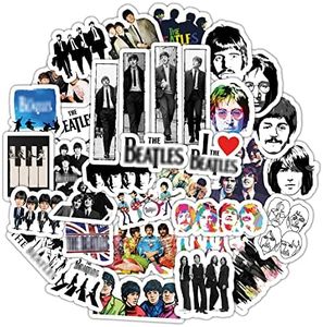 VictorySell Stickers for Adults, Rock Band Stickers, 35 Pieces of Liverpool Sticker, Strong Adhesive and Waterproof Stickers, Skateboard and Laptop Decals