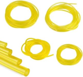 Lot de 4 Tuyau Durite Essence,Tuyau Durite D'Essence 2 x 3.5MM,2.5 x 5MM,3 x 5MM,3 x 6MM,Tuyaux D'Essence,Tuyau Carburant,Durite Carburant,Tuyau à Essence pour Tronçonneuses Tondeuse à Gazon