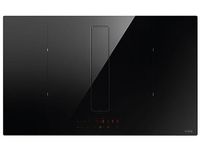 Elica NIKOLATESLA FIT XL BL/A/83 83cm Venting Induction Hob - Black Glass - For Ducted/Recirculating Ventilation