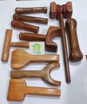 FA INDUSTRIES® Wood Therapy Massage Tools Set Massage Kit Therapy Tools for Body Muscle Pain Relief Wooden Body Face Sculpting Tools Wood Roller Massager, Fascia Massage - Set of 10