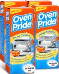 4 x Oven Pride | Oven Cleaner - 500ml Complete Oven Cleaning Kit with Safety Gloves & Cleaning Bag - Cleans First Time - Oven Cleaner Heavy Duty - Degreases Oven Without Scrubbing (Pack of 4)