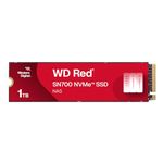 Western Digital 1TB WD Red SN700 NVMe Internal Solid State Drive SSD for NAS Devices - Gen3 PCIe, M.2 2280, Up to 3,430 MB/s - WDS100T1R0C