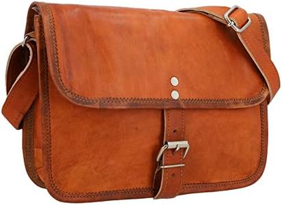 Gusti Nature sac à bandoulière - Mary L sac à main cuir femmes sac a bandouliere sac en cuir marron