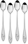 Towle Living Flamingo Iced Beverage Spoons, Set of 4, Stainless Steel