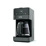 Mr. Coffee 12-Cup Programmable Coffee Maker | Coffee Machine with Strong Brew Selector, Auto-Pause and LED Touch Display | Black