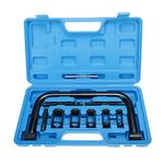 BOOMSTART Valve Spring Compressor Tool, Universal Valve Spring Compressors, Engine Valve Removal Tool C- Clamp Valve Compressor Compression Tool for Car Motorcycle (10 PC)