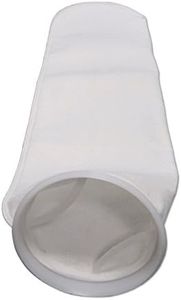 PRM Liquid Filter Bags (10 Pack); # 2 Size; 25 Micron; Polyester Felt with Polypropylene Rings