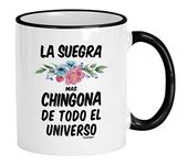 Casitika Regalo Para Suegra. Gifts For Mother In Law In Spanish. La Suegra Mas Chingona De Todo El Universo 11 Oz Coffee Cup. Regalos Para Cumpleaños.
