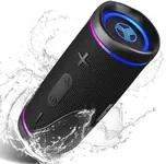 TREBLAB HD77 - Wireless Bluetooth Speaker - 30W Stereo, 20H Battery, IPX6 Waterproof, TWS Mode, Portable Speaker with Shockproof/Dustproof Body, Black, Pack of 16 pcs