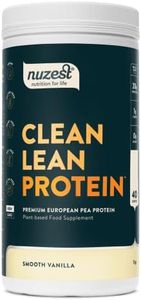 Nuzest - Pea Protein Powder - Clean Lean Protein - Smooth Vanilla - Vegan Protein Shake - Plant-Based Low Calorie & Low Carb - Lactose Free - Gluten Free - Dairy Free - 1kg (40 Servings)