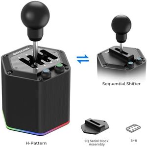 SIMSONN HS Pro Dual Mode Shifter Hybrid H-Pattern/Sequential Shifter with 6+R and 7+R Gears (HS Pro)