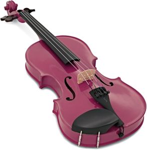 Stentor Harlequin 1/4 Violin – Raspberry Pink