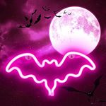 LED Neon Bat Lights, Bat Shape Neon