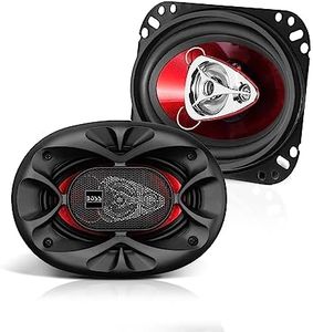 BOSS Audio Systems CH4630 Chaos Exxtreme Series 4 x 6 Inch Car Door Speakers - 250 Watts Max (per Pair), Coaxial, 3 Way, Full Range, 4 Ohms, Sold in Pairs, Bocinas para Carro