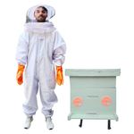 Hi-tech Natural Products(India) ltd. Beekeeping Suit Domestic & (Rubber Gloves)