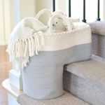 Stair Basket for Carpeted & Wooden 