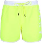 DKNY Mens Swim Trunks/Shorts in Yel