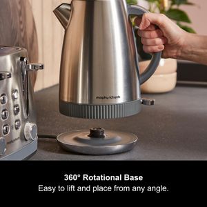 Morphy Richards Stainless Steel Kettle, 1.7L