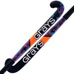 GRAYS BLAST ULTRABOW WOODEN JUNIOR HOCKEY STICK - BLACK - NEW FOR 2022/23 (29")