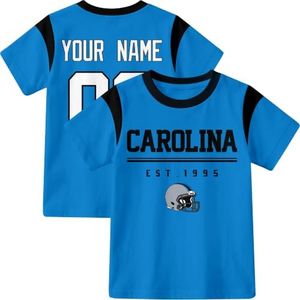 INAOO Carolina T-Shirt for Kids Clothes Short Sleeve Custom Gifts