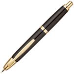 Pilot New Japan Pilot Capless Vanishing Point Black 18Kt Gold Trim Medium Nib Fountain Pen