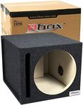 Atrend Bbox 12SVSC Single Vented 12 Inch Subwoofer Box - Premium Subwoofer Box Improves Audio Quality, Sound & Bass - Car Subwoofer Boxes & Enclosures with Nickel Finish Terminals