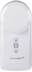 Homematic IP Türschlossantrieb, Smart Home, elektronisches Türschloss, Smart Lock nachrüstbar ohne Umbau, Türöffner steuerbar per App, Alexa & Google Home, 154952A0