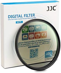 JJC Professional 58mm Circular Polarizer Polarizing Filter HD 18-Layer CPL Filter for Canon EOS Rebel T7 T6 T8i T7i T6i T6s T5i SL3 SL2 90D 80D 70D with EF-S 18-55mm Kit Lens & Other 58mm Lenses