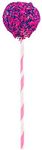 Restaurantware 5.9 Inch Cake Pop Sticks, 100 Biodegradable Lollipop Sticks - Compostable, Multipurpose, Pink Spirals Paper Colored Cake Pop Sticks, Food Grade, for Desserts Or Crafts -