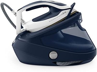 Calor Pro Express Ultimate Centrale Vapeur 170 g/min, Pression 8 bars, Pressing de 590 g/min, 3 modes simples, Performances longue durée, Défroissage vertical, Fabriqué en France GV9720C0