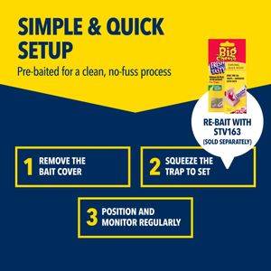 Big Cheese Ultra Power Mouse Trap – High-Strength Rodent Control