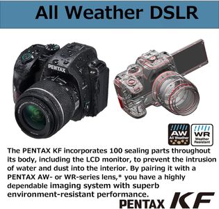 Pentax KF APS-C DSLR Camera Kit with 18-55mm Lens