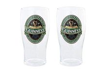 Guinness Ireland Set of 2 Pint Pack Beer Glasses