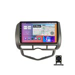 MGYQ Android 11 Car Stereo Bluetooth 9 Inch Touch Screen FM Radio Car Audio MP5 Player for Honda Jazz City 2002-2007 with Backup Camera, GPS Navigation, Carplay, 4G, WIFI, SWC,M200S