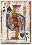 Poker Canvas Wall Art Print Jack of