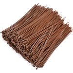 Bolt Dropper Zip Ties Brown - Pack of 1000-12'' Heavy Duty Cable Ties - 40lb Strength Self-Locking Nylon Wire Ties - Weather-Resistant Zip Tie for Cable Management and Securing Various Items